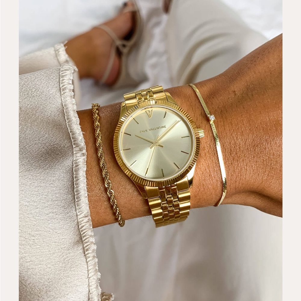 Paul Valentine Iconia Gold 32mm Watch